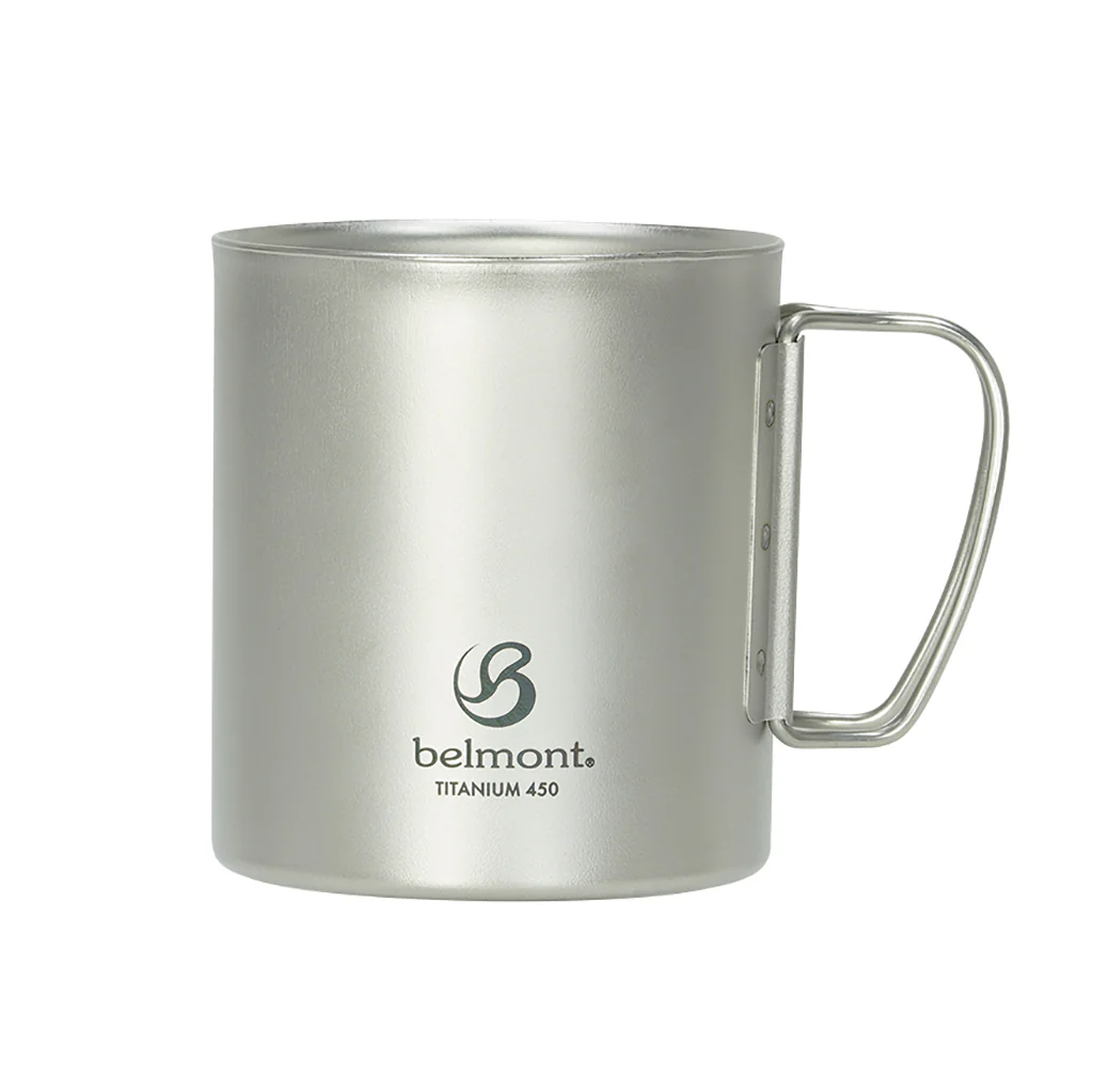 BELMONT TITANIUM DOUBLE MUG 450